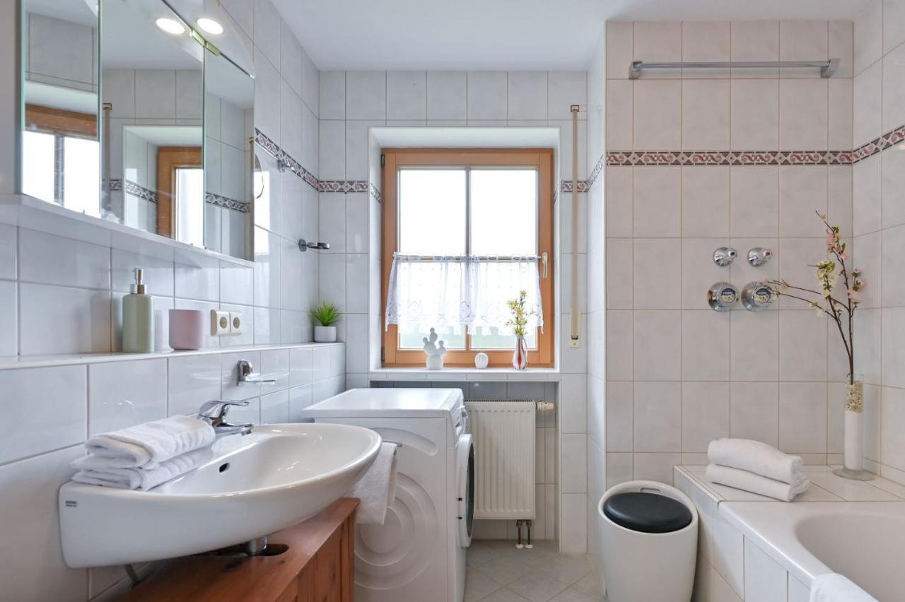 Ferienwohnung 50Er Vintage Flair Fussen Bagian luar foto