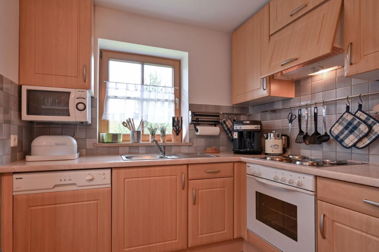 Ferienwohnung 50Er Vintage Flair Fussen Bagian luar foto