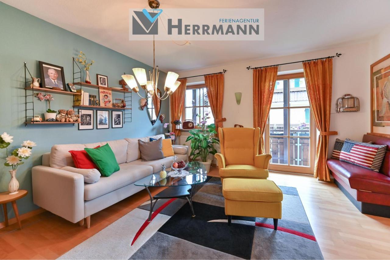 Ferienwohnung 50Er Vintage Flair Fussen Bagian luar foto
